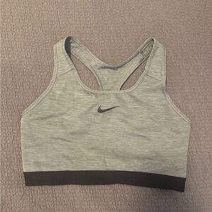 Nike Women's Heathered Gray Sports Bra